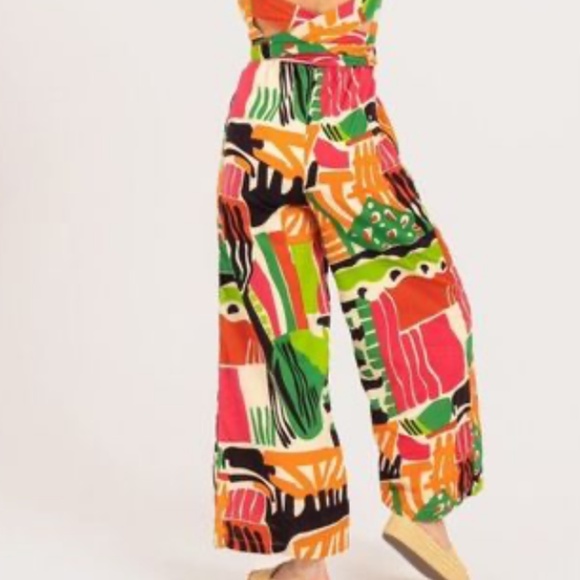 Anthropologie Multicolor Abstract Jumpsuit - Picture 7 of 7